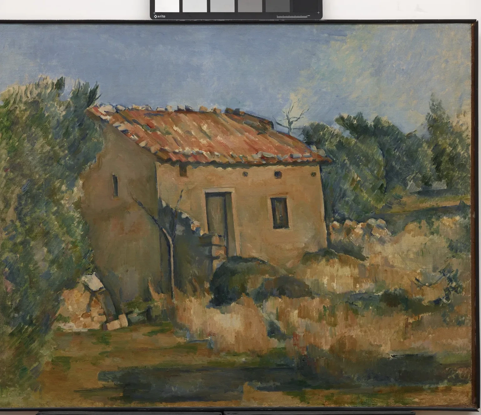 Maison dans la campagne aixoise, Paul Cézanne