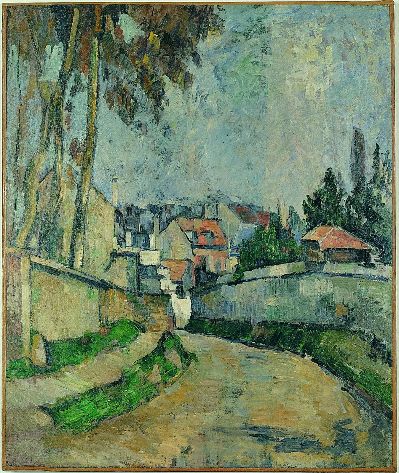 Maisons au bord d'une route II, Paul Cézanne