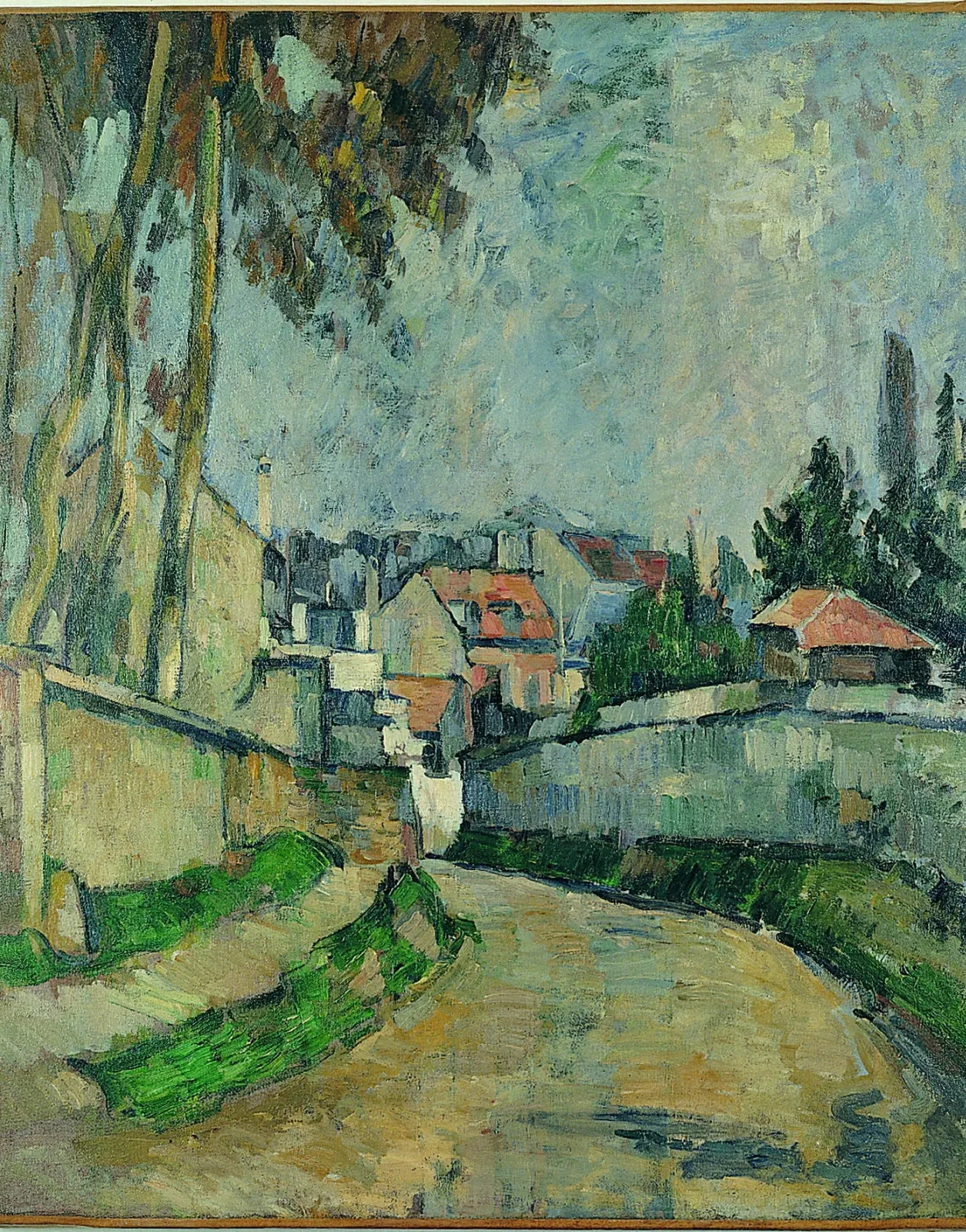 Maisons au bord d'une route II, Paul Cézanne