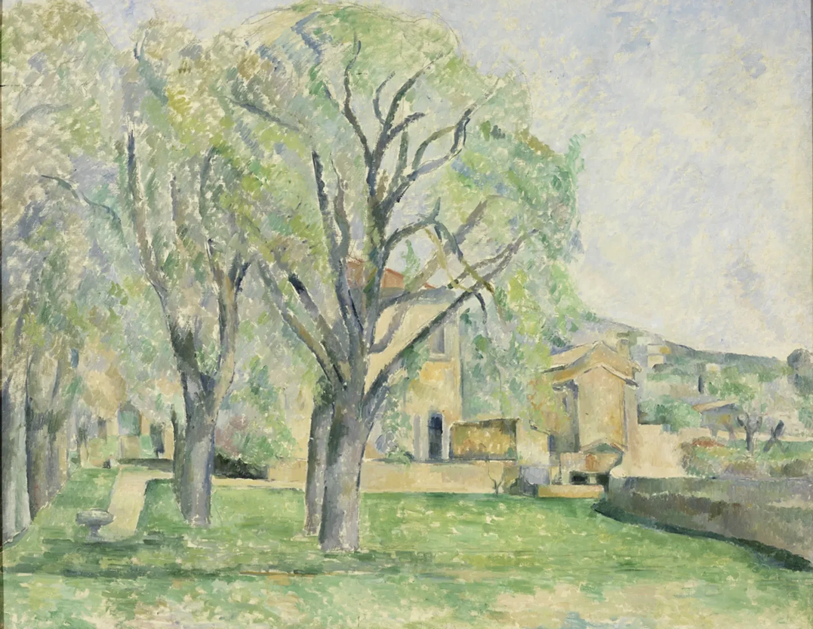 Marronniers et ferme du Jas de Bouffan, Paul Cézanne