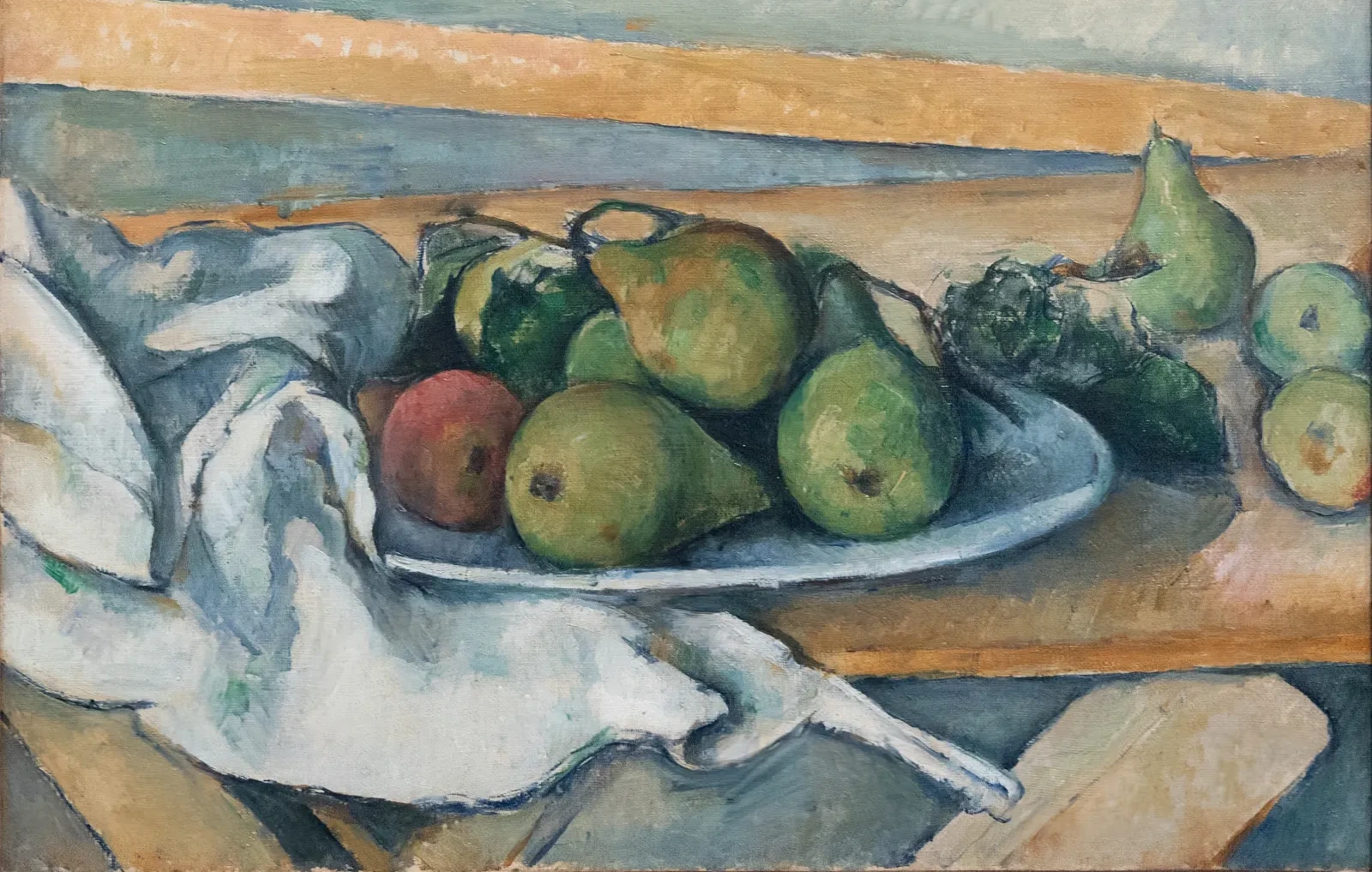 Nature morte aux poires, Paul Cézanne