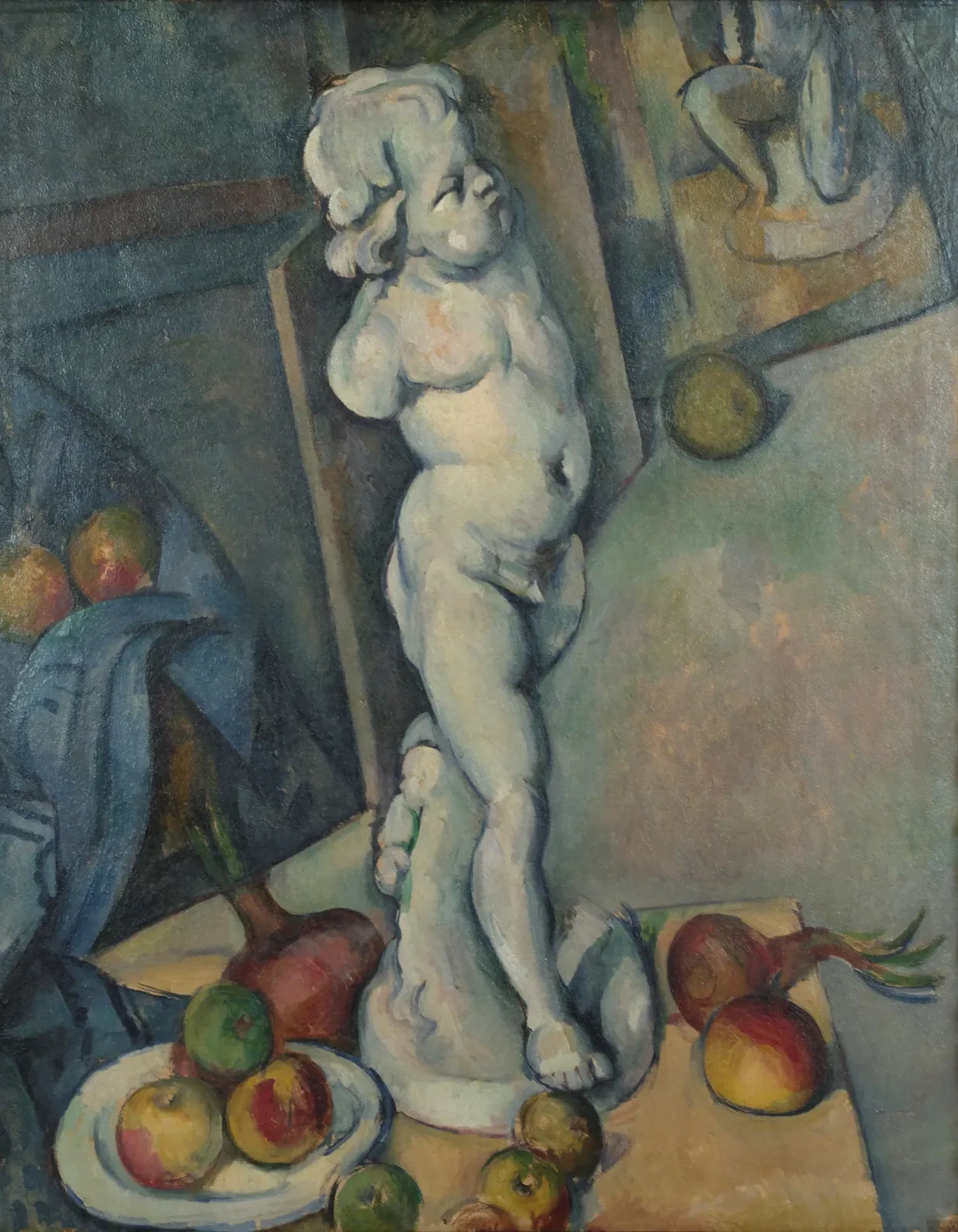 Nature morte avec amour en plâtre, Paul Cézanne