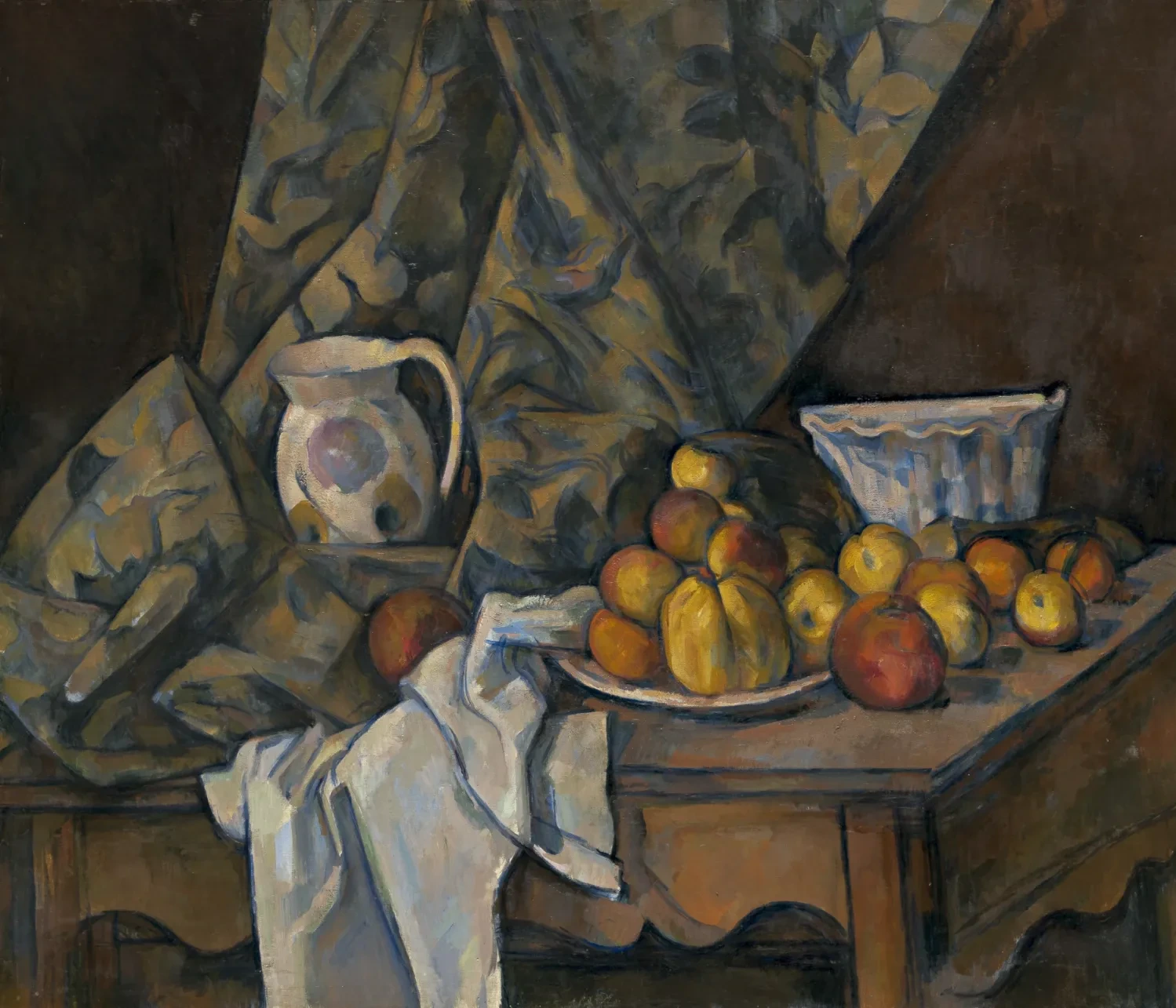 Nature morte avec pommes et pêches, Paul Cézanne