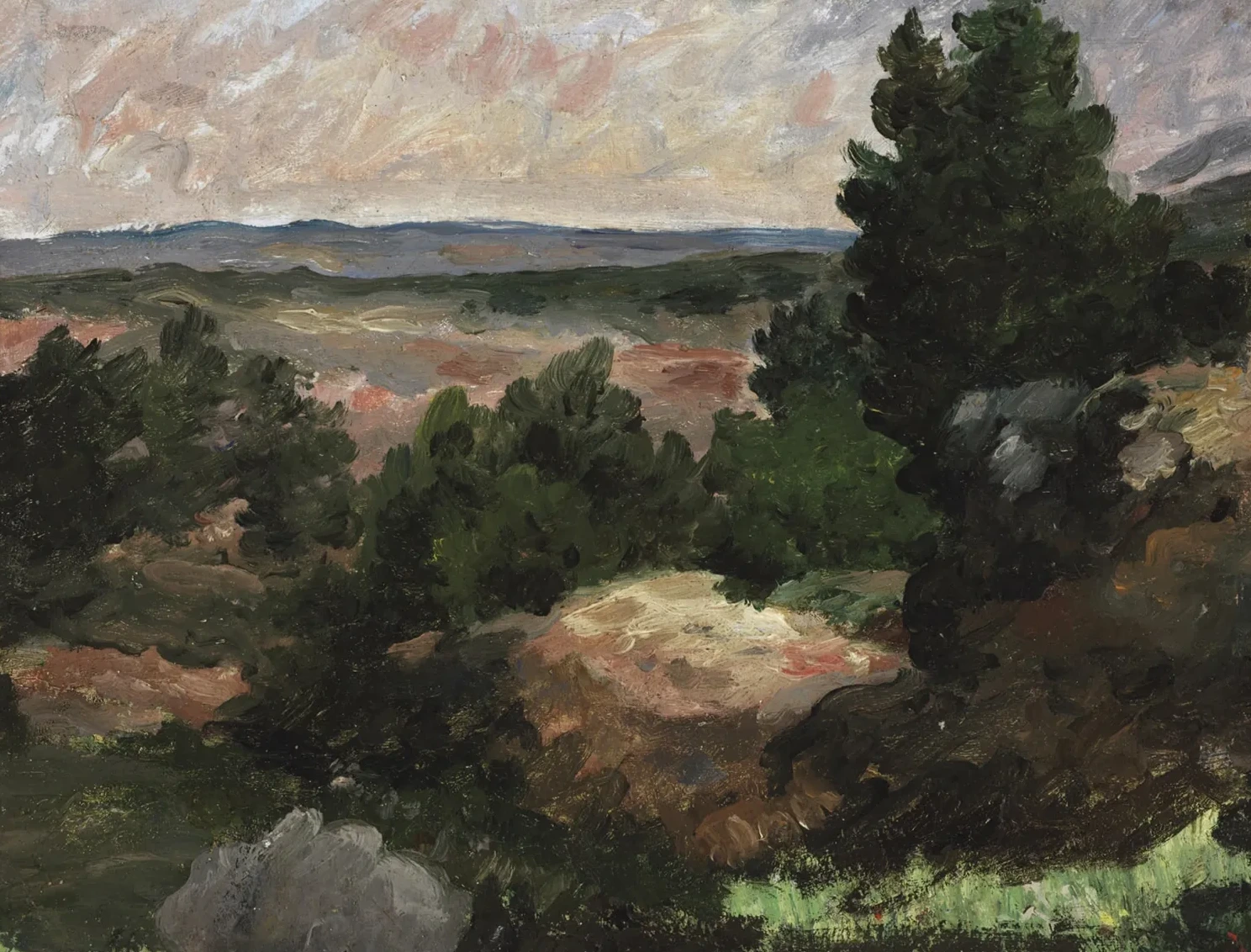 Paysage, Paul Cézanne