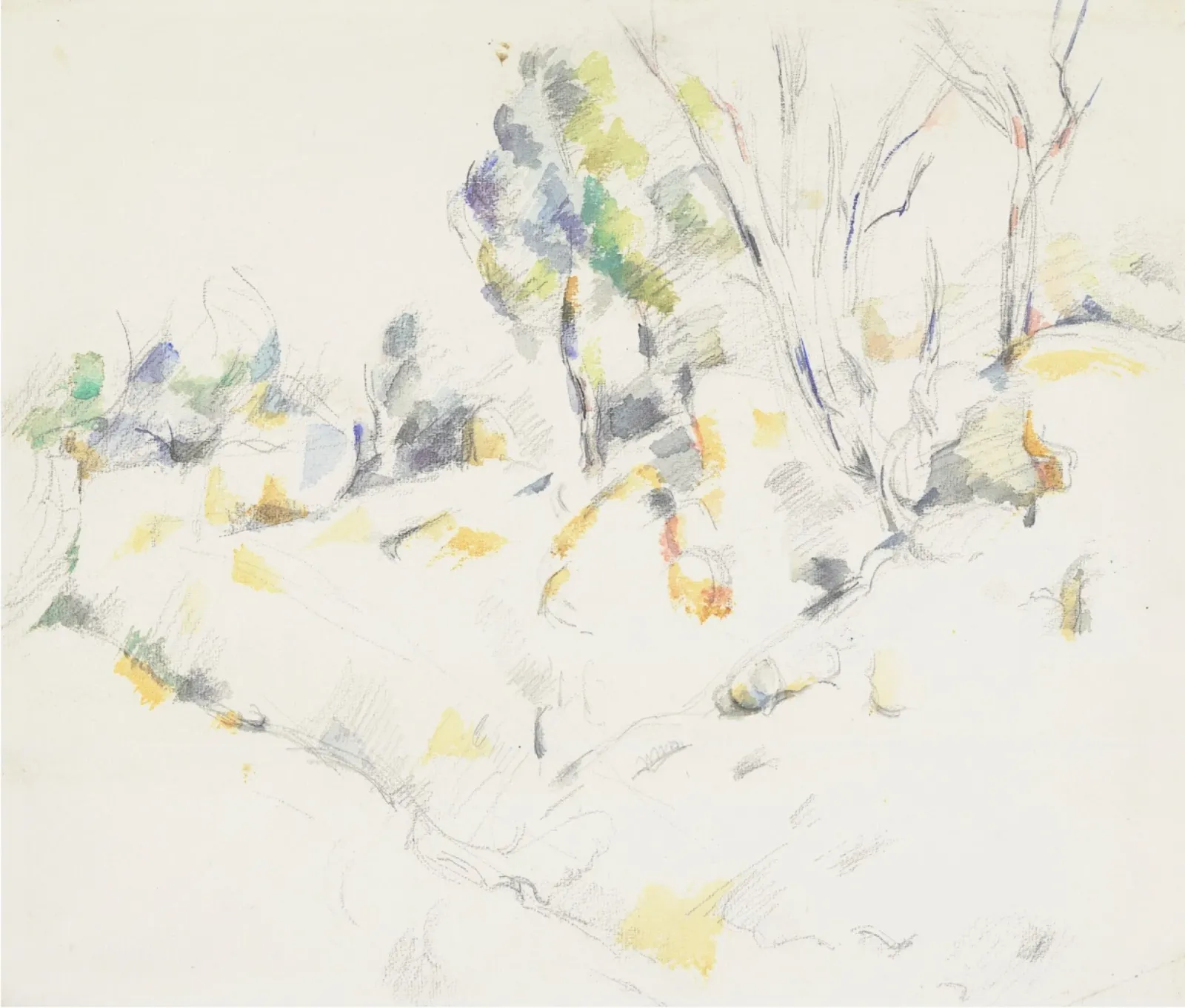 Paysage, Paul Cézanne