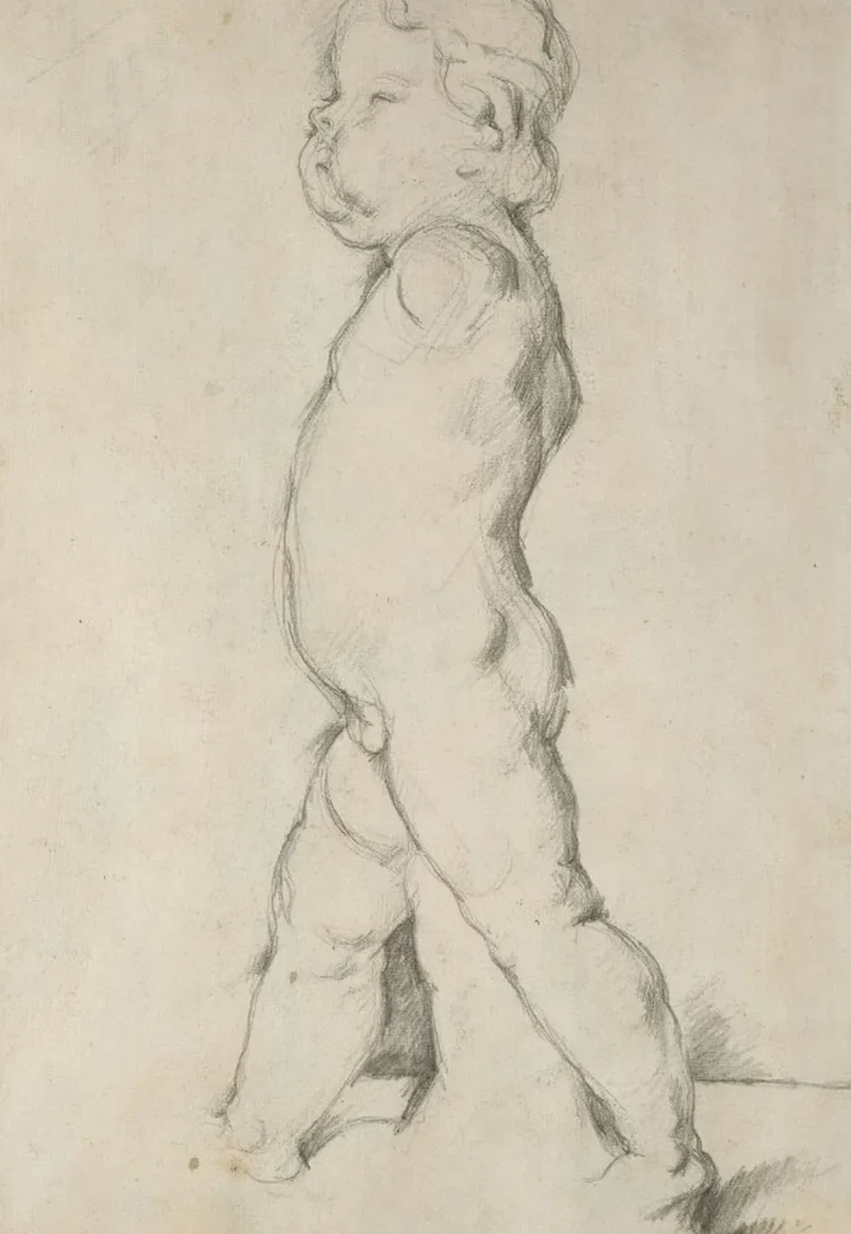 Plaster Cast of a Putto, Paul Cézanne