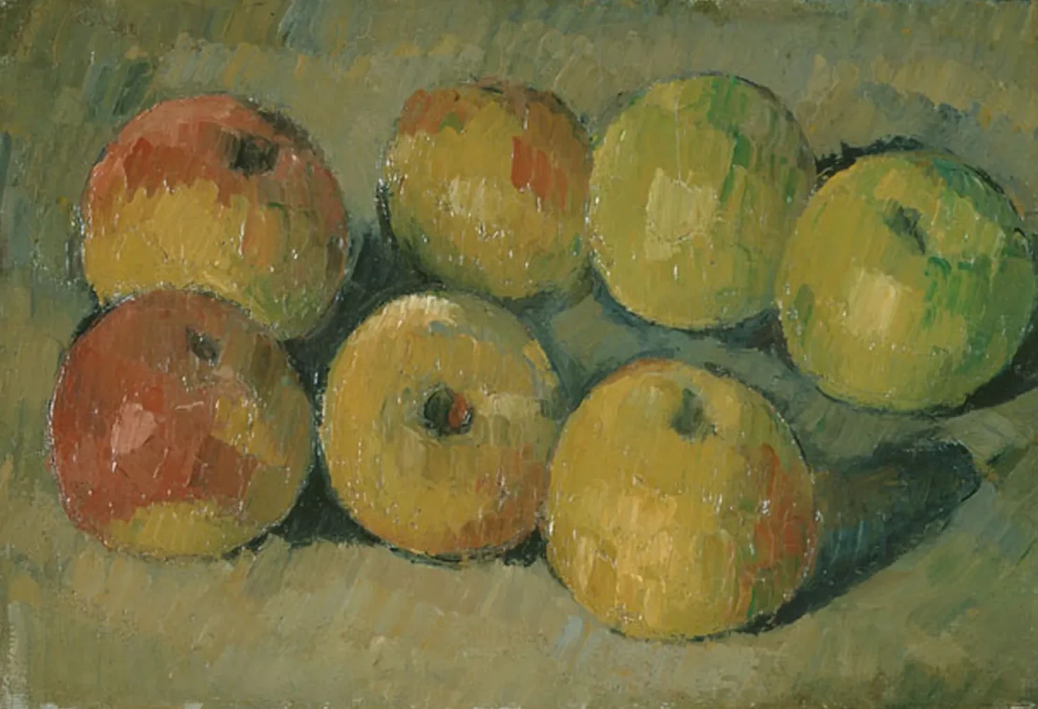 Pommes, Paul Cézanne