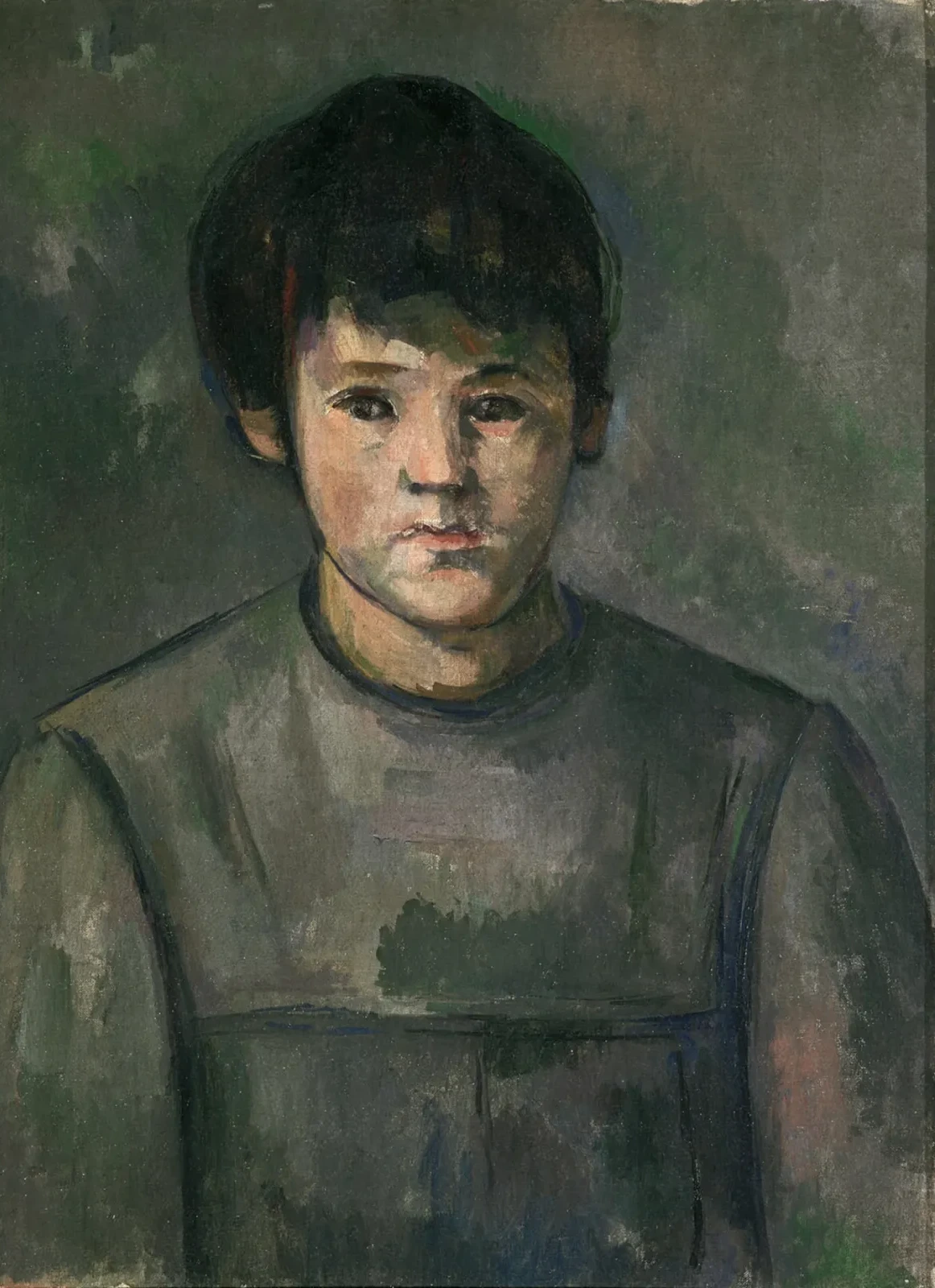 Portrait de fillette, Paul Cézanne