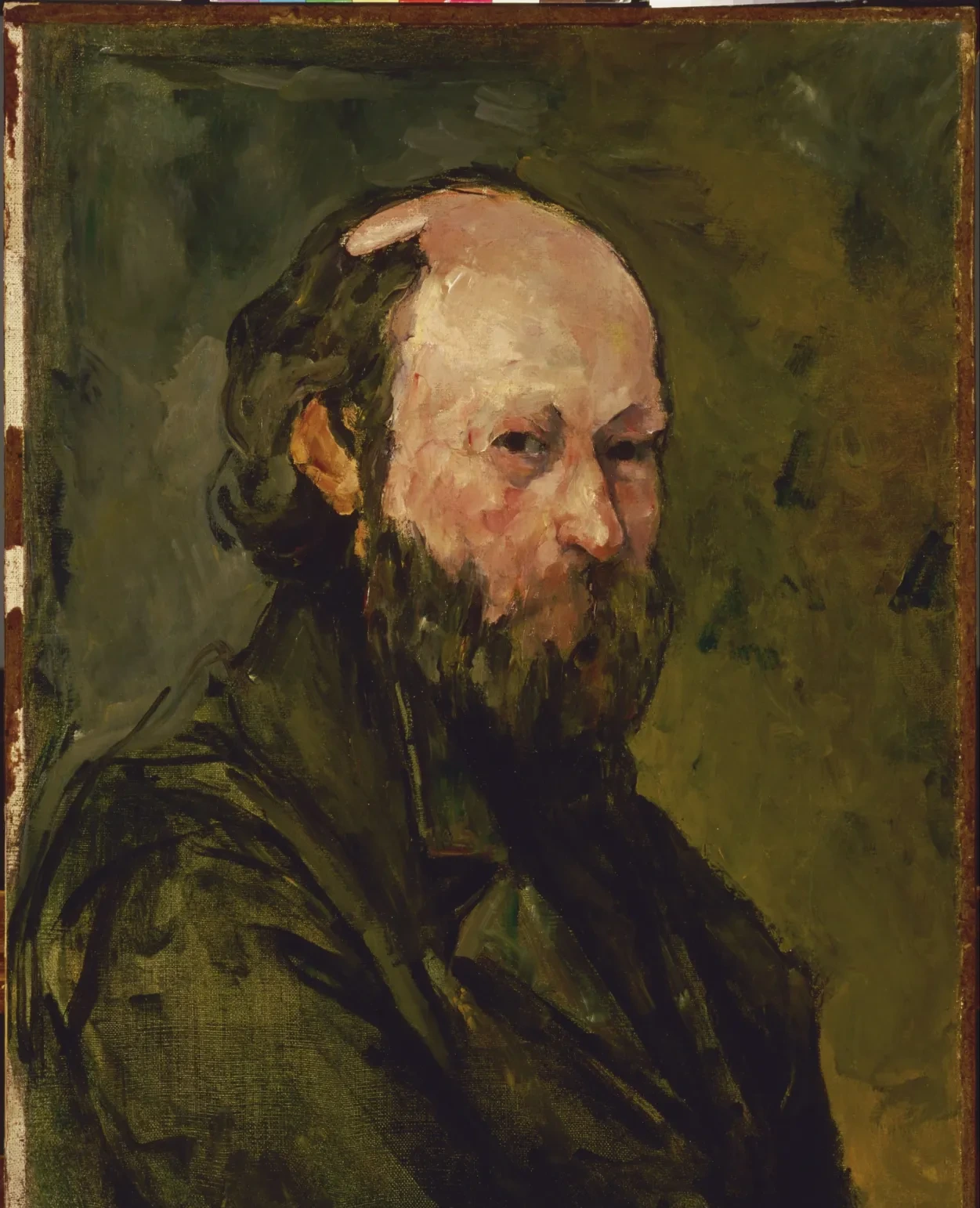 Portrait de l'artiste, Paul Cézanne