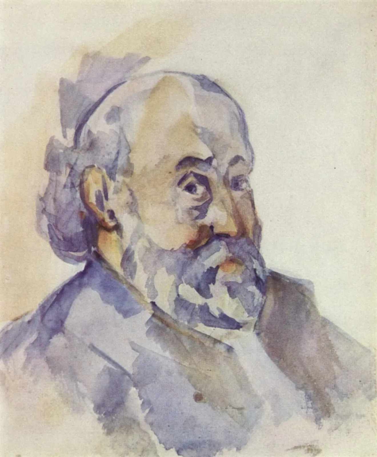 Portrait de l'artiste, Paul Cézanne