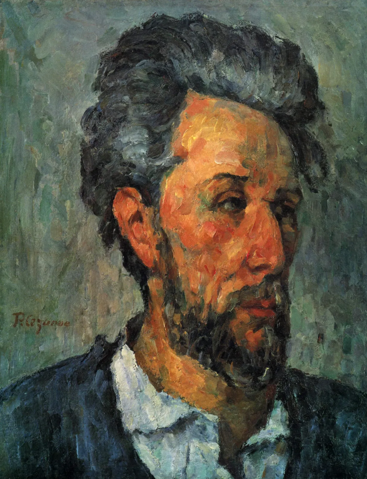Portrait de Victor Chocquet, Paul Cézanne