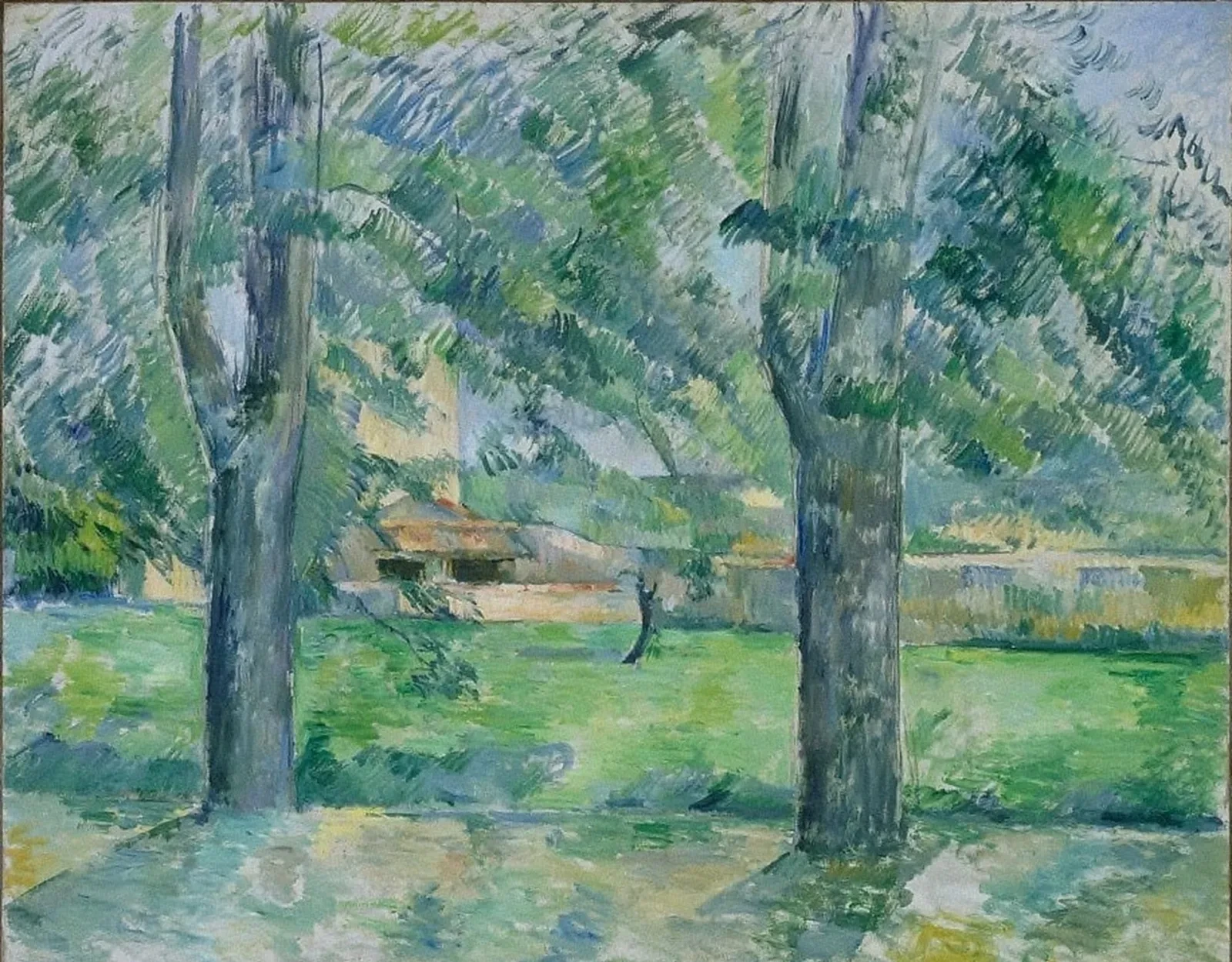 Prairie et ferme du Jas de Bouffan, Paul Cézanne