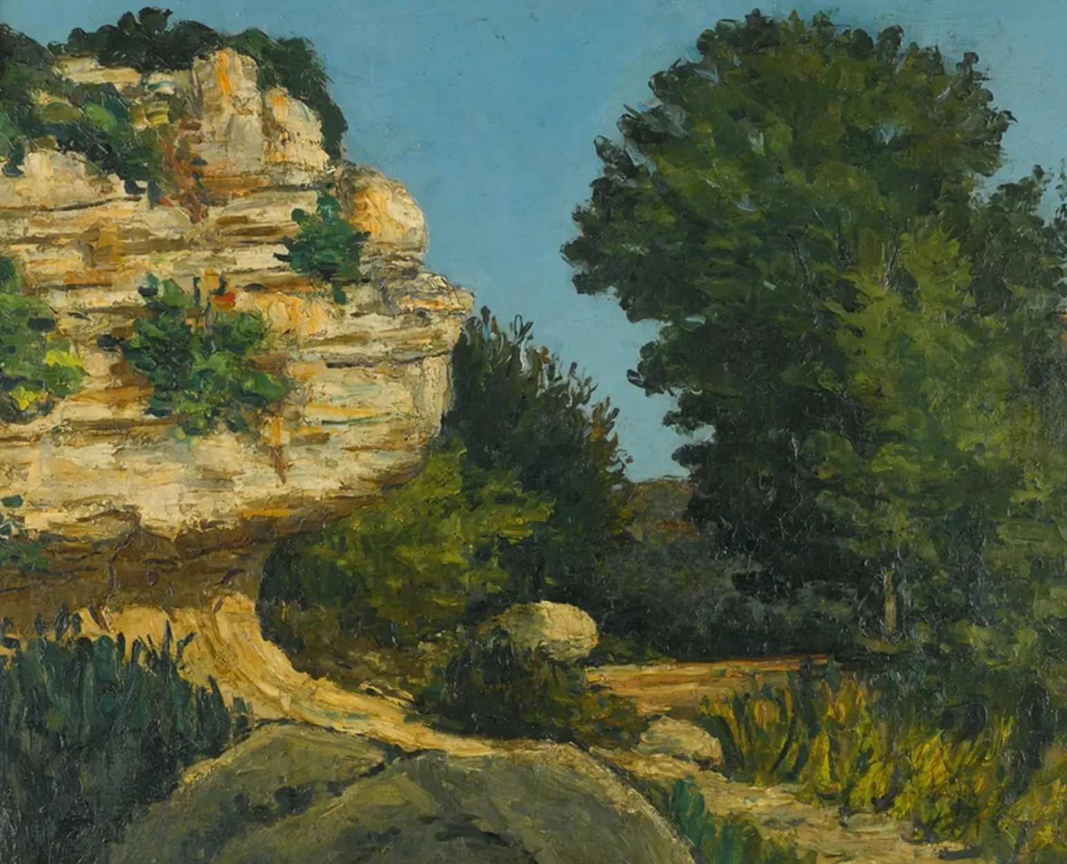 Rochers, Paul Cézanne