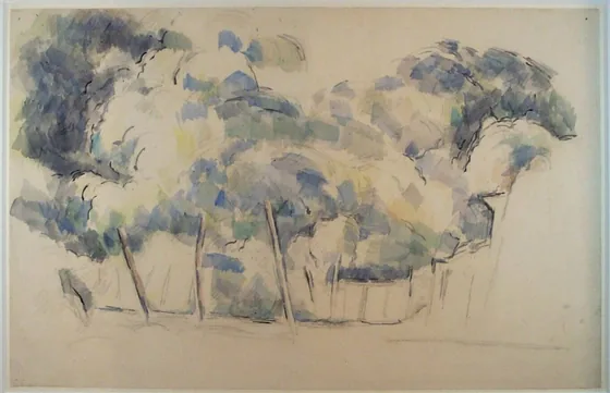 Arbres et bâtiments