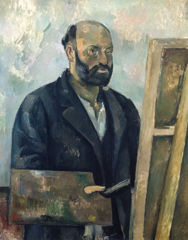 Autorretrato con paleta