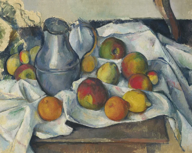 Hervidor y frutas