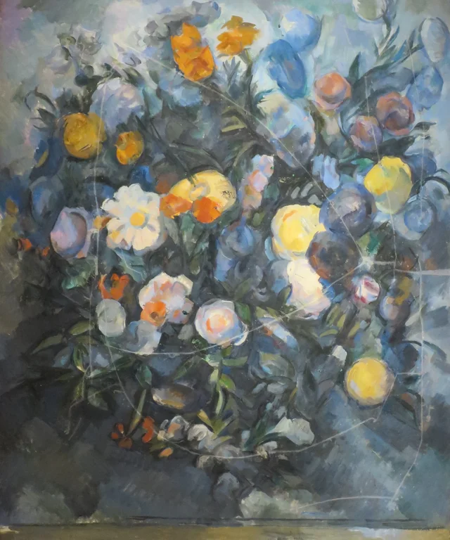 Ramo de flores, según Delacroix