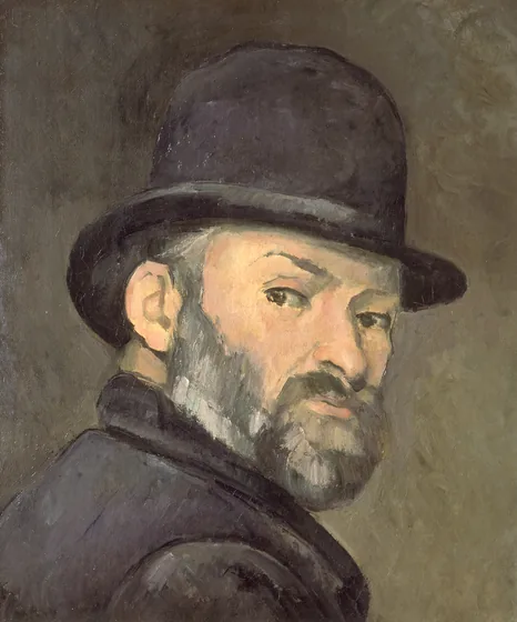 Cezanne au chapeau melon
