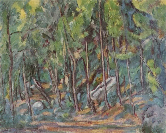 Dans la forêt de Fontainebleau