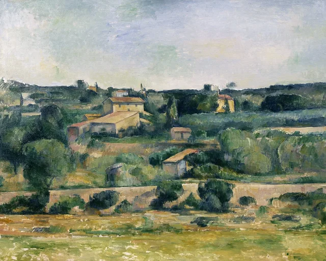En la llanura de Bellevue, al oeste de Aix