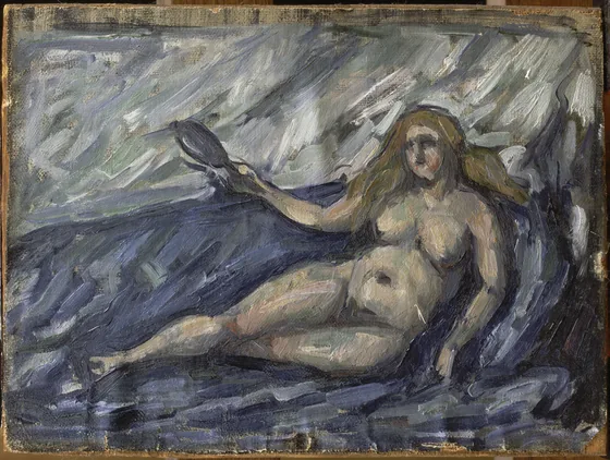 Femme au miroir
