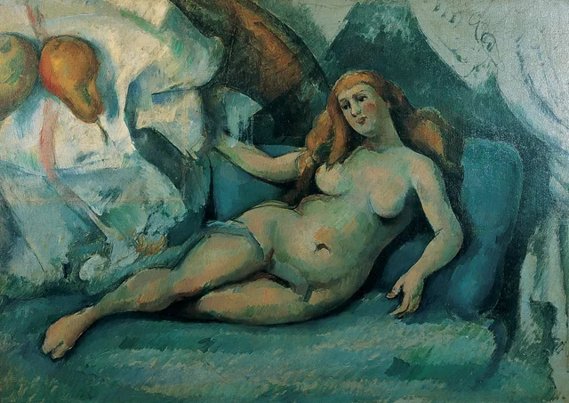 Mujer desnuda (¿Leda?)