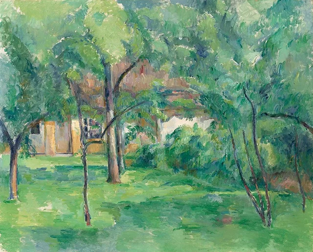 Granja en Normandía, verano (Hattenville), Paul Cézanne