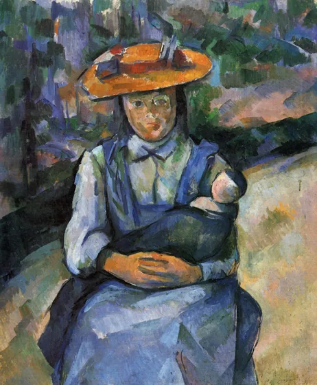 Fillette à la poupée