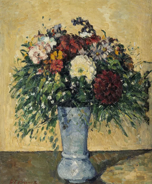 Flores en un jarrón