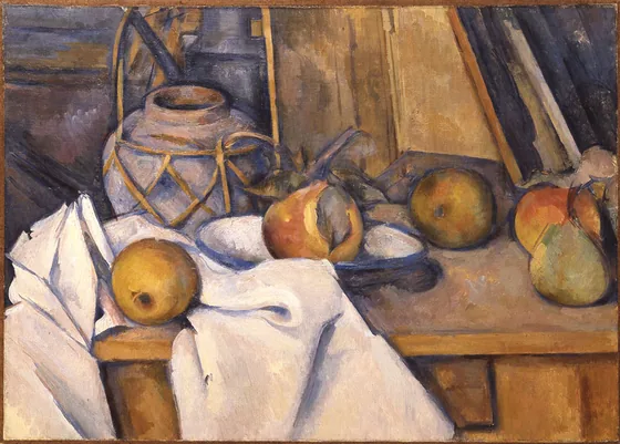 Fruits et pot de gingembre