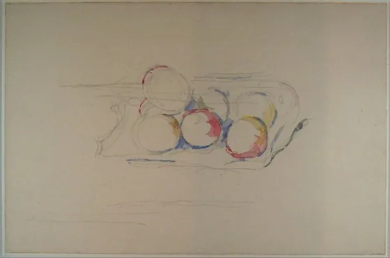Fruits sur un plateau