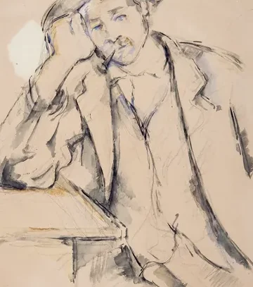 Fumeur accoudé