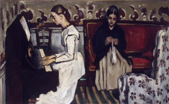 Jeune Fille au piano