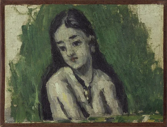 Jeune fille aux cheveux dénoués