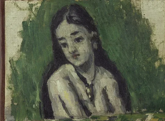 Jeune fille aux cheveux dénoués