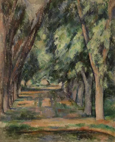 L'Allée des marronniers au Jas de Bouffan
