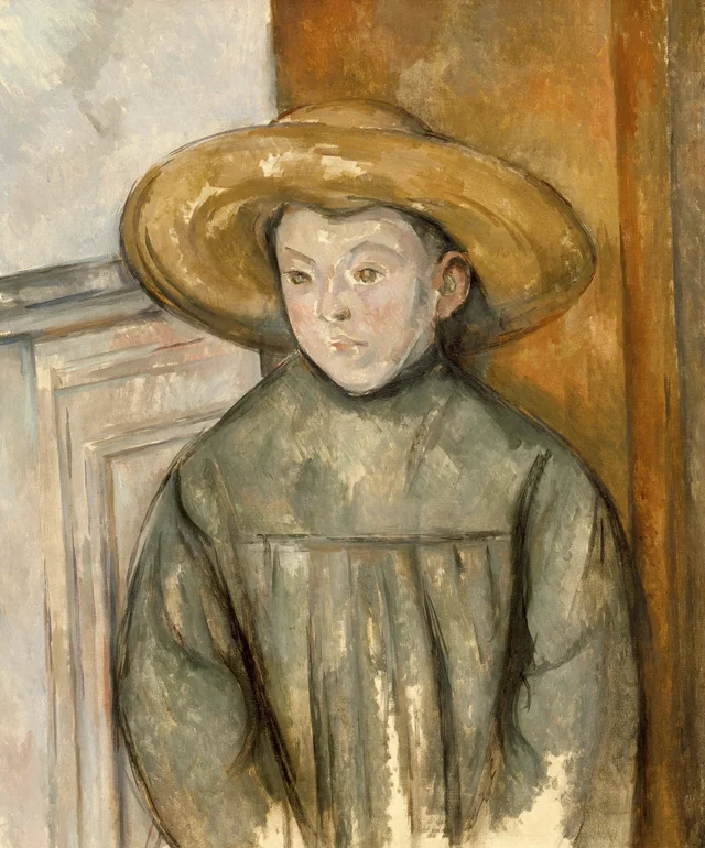 El niño del sombrero de paja