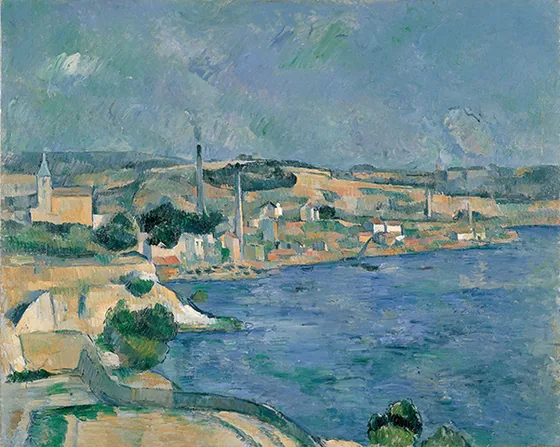 La Baie de Marseille, avec vue sur le village Saint-Henri près de l'Estaque