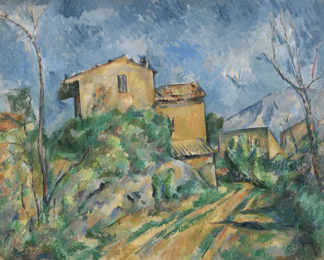 La casa Maria en el camino del Château Noir, Paul Cézanne