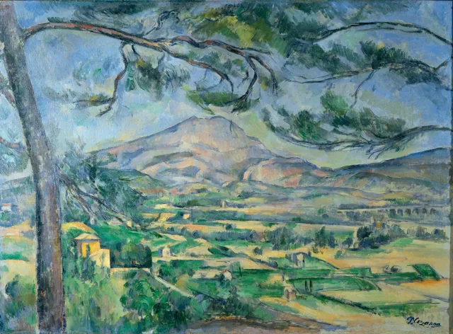 La Montagne Sainte-Victoire au grand pin, Paul Cézanne