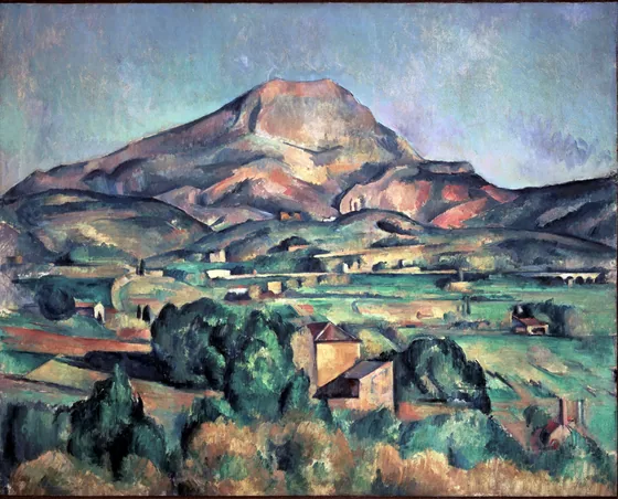 La Montagne Sainte-Victoire vue de Bellevue