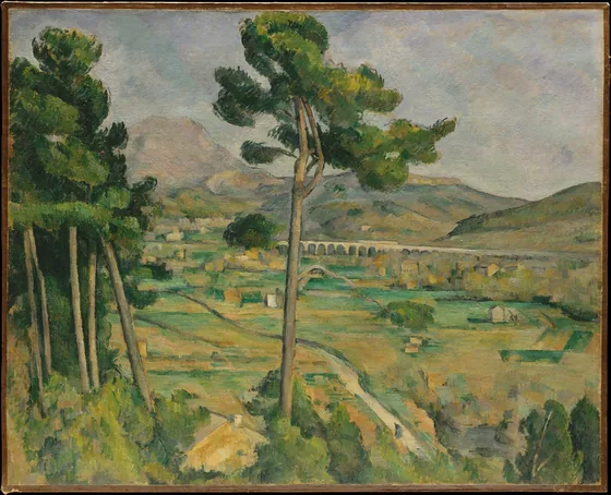 La Montagne Sainte-Victoire vue de Montbriand