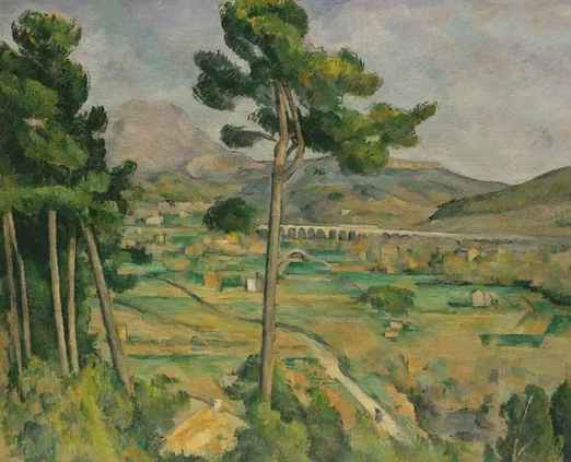 La Montagne Sainte-Victoire vue de Montbriand