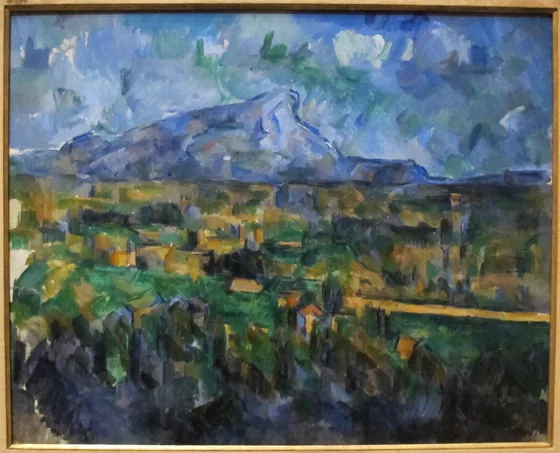 La Montagne Sainte-Victoire vue des Lauves