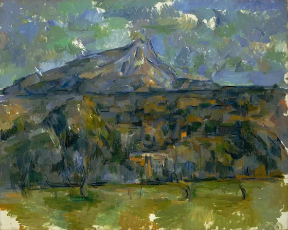 La Montagne Sainte-Victoire vue des Lauves