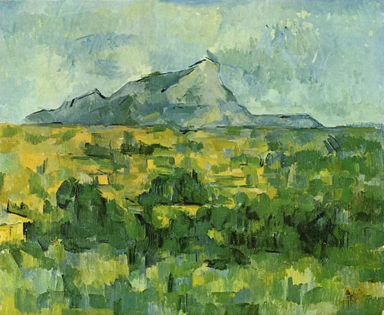 La Montagne Sainte-Victoire vue des Lauves