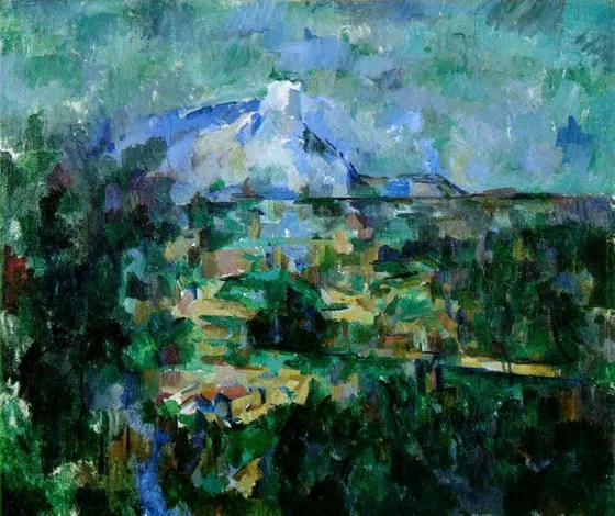 La Montagne Sainte-Victoire vue des Lauves