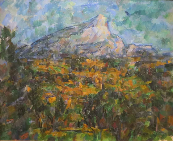 La Montagne Sainte-Victoire vue des Lauves