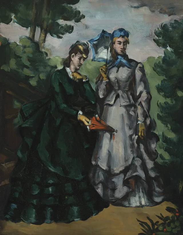 El paseo, Paul Cézanne