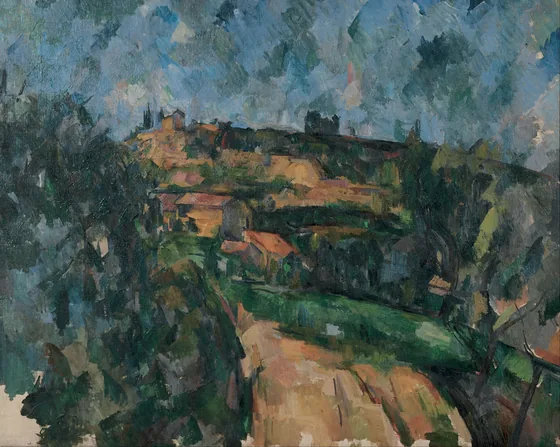 La Route tournante en haut du chemin des Lauves